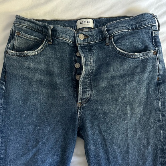 Agolde Riley Crop Jeans - Picture 5 of 7